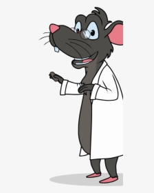 Transparent Lab Rat Png - Cartoon, Png Download, Transparent PNG