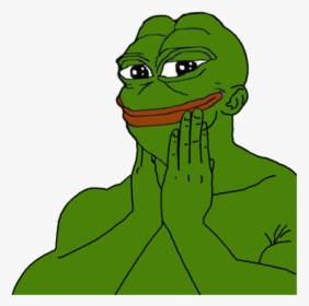 Tumblr Png Frog Pepe - Pepe The Frog With Hands, Transparent Png, Transparent PNG