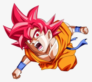 Dragon Ball Super Goku Ssj God, HD Png Download, Transparent PNG