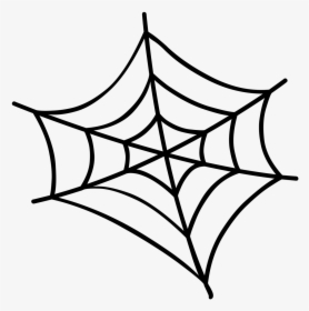 Halloween Spider Spider Web Free Picture - Dibujo Telas De Arañas, HD Png Download, Transparent PNG