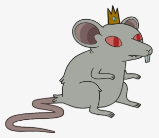 Transparent Rat Clipart Png - Rat With A Crown, Png Download, Transparent PNG