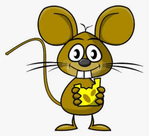 Mouse Eating Cheese Clipart - Early Bird Might Get The Worm But The Second Mouse, HD Png Download, Transparent PNG