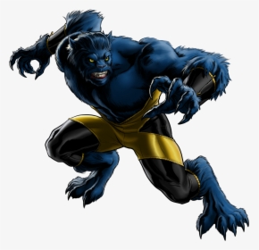 Beast Marvel Comics Death - Beast X Men Transparent, HD Png Download, Transparent PNG