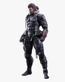 Metal Gear Venom Snake Play Arts Kai Action - Metal Gear Solid 5 Sneaking Suit Naked Snake, HD Png Download, Transparent PNG
