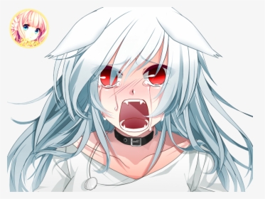 Girl By Hanakokyu On - Drawing Cry Anime Girl, HD Png Download, Transparent PNG