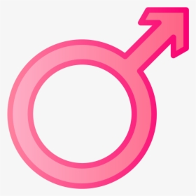 Pink Male Symbol, HD Png Download, Transparent PNG