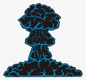Callout Cloud Right Clipart, Vector Clip Art Online, - Nuclear Bomb Transparent Gif, HD Png Download, Transparent PNG