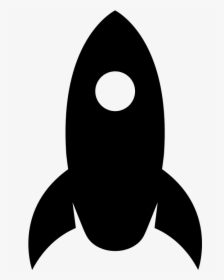 Free Icons Clip Art - Rocket Ship Clipart Black, HD Png Download, Transparent PNG