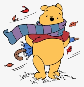 Fall Clipart Windy Pencil And In Color Winnie The Pooh - Winnie The Pooh Windy, HD Png Download, Transparent PNG