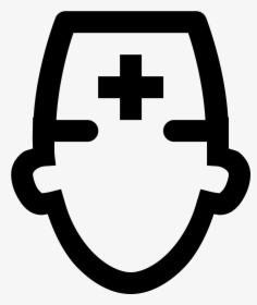 Transparent Nursing Hat Clipart - Male Nurse Icon, HD Png Download, Transparent PNG