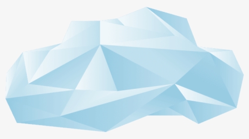 Cloud Employee Clouds Vector - Origami, HD Png Download, Transparent PNG