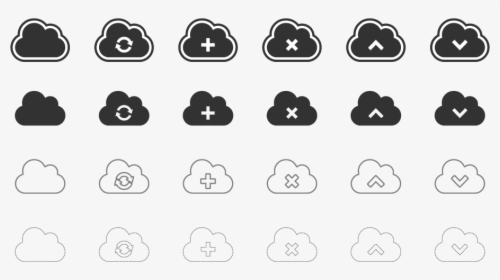 Icons Download Free Web - Cloud Icon Free Ai, HD Png Download, Transparent PNG