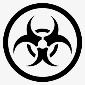 Biohazard Hazardous Hazard Biological - Biohazard Icon, HD Png Download, Transparent PNG