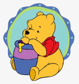 Winnie The Pooh Clip Art - Winnie The Pooh And Honey Pot, HD Png Download, Transparent PNG