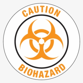 Caution Biohazard Floor Graphic - Biohazard Symbol, HD Png Download, Transparent PNG