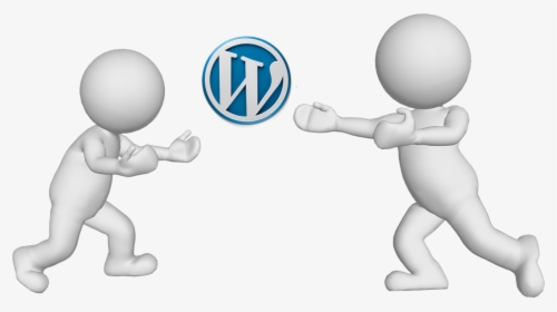Wordpress Logo Playing Figures - Install Google Analytics In Wordpress, HD Png Download, Transparent PNG
