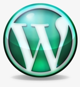 Green Orb Wordpress Logo - Wordpress Logos, HD Png Download, Transparent PNG