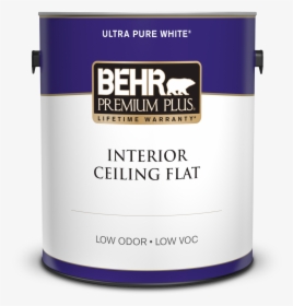 Can Behr Premium Plus Ultra Interior Ceiling Flat Paint - Behr Premium Plus Ultra, HD Png Download, Transparent PNG