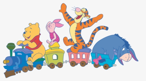 Eeyore On A Train, HD Png Download, Transparent PNG