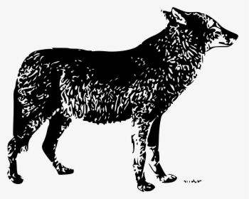 Lone Wolf Clip Arts - Public Domain Wolf Vector, HD Png Download, Transparent PNG