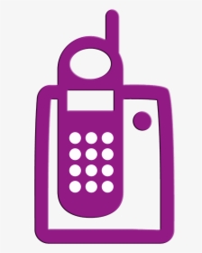 Icono Teléfono Malvaana Cordoba2018 10 02t17 - Icono Telefono Morado Png, Transparent Png, Transparent PNG