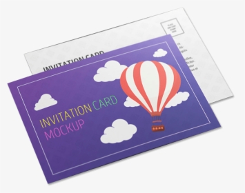 Invitation Card Designing Services - Hot Air Balloon, HD Png Download, Transparent PNG