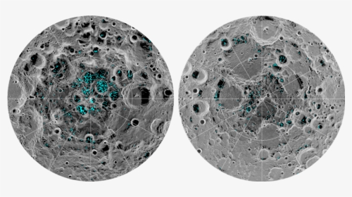 Water Ice Found On Moon, HD Png Download, Transparent PNG