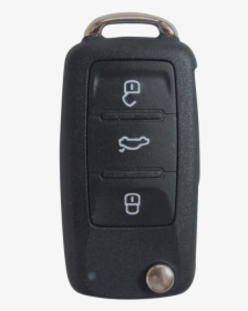 Oem 3 Button Flip Remote To Suit Skoda Vehicles 3t0837202c - Leather, HD Png Download, Transparent PNG