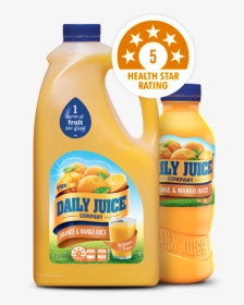 Product Orange Mango - Daily Juice Orange Juice, HD Png Download, Transparent PNG