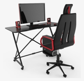 Transparent Computer Desk Png - Office Chair, Png Download, Transparent PNG