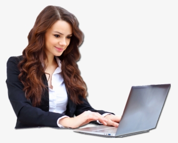 Job Search Skills - Women Work In Computer, HD Png Download, Transparent PNG
