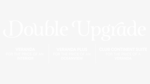 Double Upgrade - Black-and-white, HD Png Download, Transparent PNG