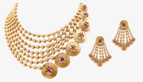 Indian Gold Jewellery Necklace Sets Png - Modern Necklace Designs Gold, Transparent Png, Transparent PNG