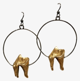 Transparent Wolf Teeth Png - Earrings, Png Download, Transparent PNG