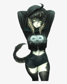 Tumblr Oh3f72xaky1rkn25go1 - Anime Girl Monster Png, Transparent Png, Transparent PNG