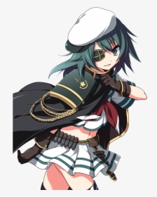 Tumblr Static Dgdg875 Anime Wallpaper Kantai Collection - Cool Anime Character With Eyepatch, HD Png Download, Transparent PNG