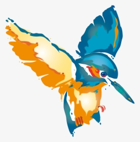 Kingfisher Clipart King Fisher - Kingfisher Clipart, HD Png Download, Transparent PNG