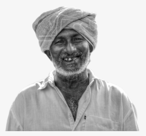 Indian Farmer Smiling Png, Transparent Png, Transparent PNG