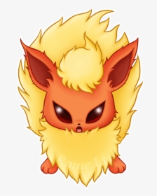 Flareon By Raineli On Da - Illustration, HD Png Download, Transparent PNG