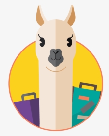 Alpaca Your Suitcase We Re Going On - Clipart Alpaca Png, Transparent Png, Transparent PNG