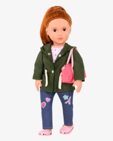 Brice Wearing Alpaca Your Bags Outfit With Purse Over - Doll, HD Png Download, Transparent PNG