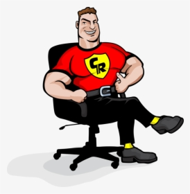 Person Sitting In Chair Back View Png, Transparent Png, Transparent PNG
