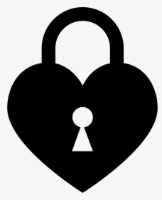 Locked Svg Png Icon - Heart Lock Icon Transparent, Png Download, Transparent PNG