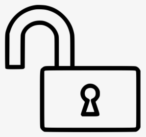 Transparent Padlock Clipart Png - Free Open Lock Icon, Png Download, Transparent PNG