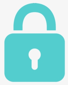 Lock Icon Blue - Key Lock Icon Png, Transparent Png, Transparent PNG