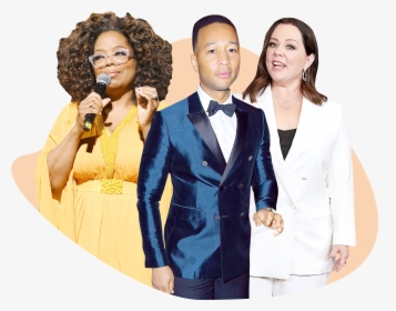 Oprah Winfrey John Legend Melissa Mccarthy, HD Png Download, Transparent PNG
