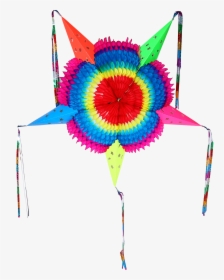 Colorful Star Mexican Piñata Foldable Cardboard Party, HD Png Download, Transparent PNG