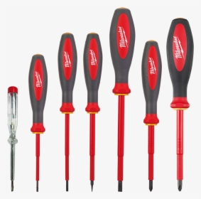 7pc Vde Insulated Screwdriver Set, HD Png Download, Transparent PNG