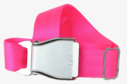 Airplane Seat Belt Neon Pink, HD Png Download, Transparent PNG