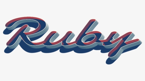 Ruby 3d Letter Png Name, Transparent Png, Transparent PNG